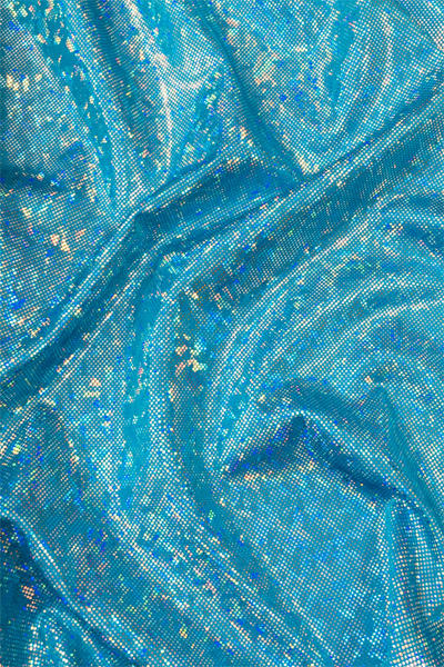 Lycra honey holografikus anyag - TURCHESE